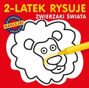 2 latek rysuje. Zwierzaki świata