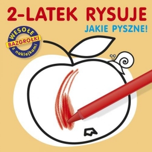 2-latek rysuje. Jakie pyszne