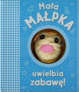 Mała małpka uwielbia zabawę