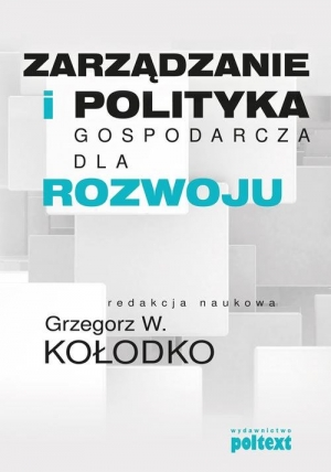 Zarządzanie i polityka gospodarcza dla rozwoju