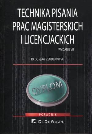 Technika pisania prac magisterskich i licencjackich