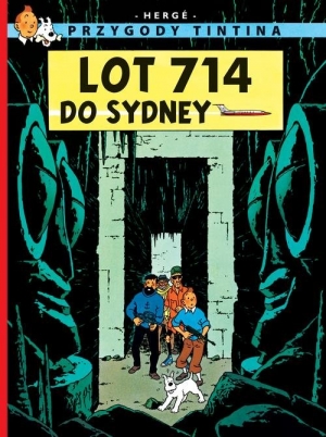 Przygody Tintina Tom 22 Lot 714 do Sydney