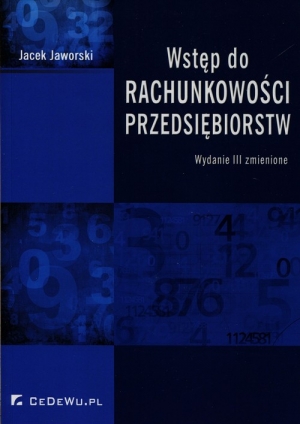 Wstęp do rachunkowości przedsiębiorstw