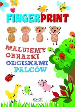 Fingerprint. Malujemy obrazki odciskami palców. Zestaw do malowania