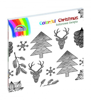 Colorful Christmas Książka do kolorowania