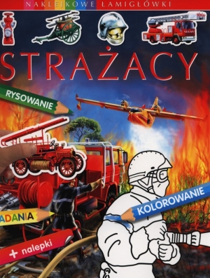 Strażacy Naklejkowe łamigłówki