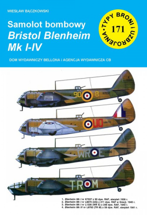 Samolot bombowy Bristol Blenheim Mk I-IV