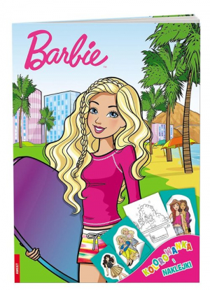 Barbie Kolorowanka i naklejki DPN-110
