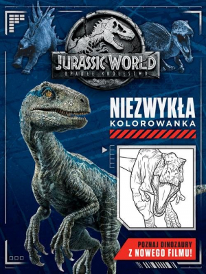 Jurassic World 2 Niezwykła kolorowanka