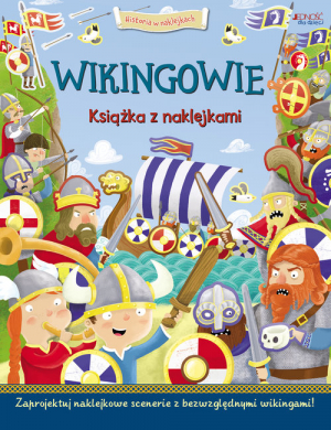 Wikingowie Książka z naklejkami