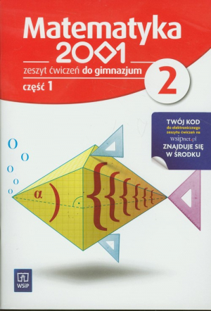 Matematyka 2001 2 Zeszyt ćwiczeń część 1 gimnazjum