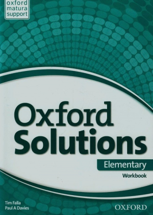 Oxford Solutions Elementary Ćwiczenia Szkoła ponadgimnazjalna