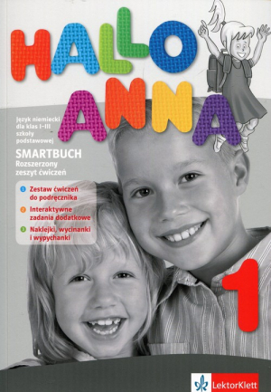 Hallo Anna 1 Smartbuch Rozszerzony zeszyt ćwiczeń z płytą CD Szkoła podstawowa