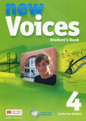 New Voices 4 Podręcznik wieloletni Gimnazjum