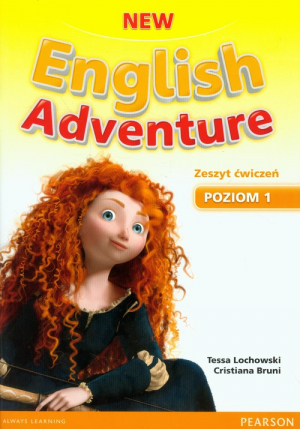 New English Adventure 1 Zeszyt ćwiczeń z płytą DVD