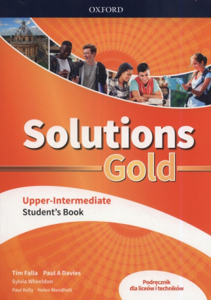 Solutions Gold Upper-Intermediate Podręcznik Szkoła ponadpodstawowa i ponadgimnazjalna