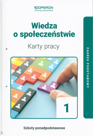 Wiedza o społeczeństwie 1 Karty pracy Zakres podstawowy Szkoła ponadpodstawowa