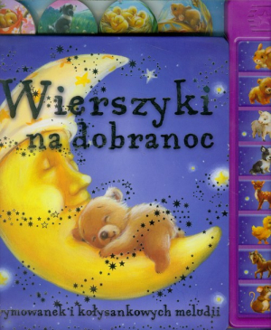 Wierszyki na dobranoc książeczka dźwiękowa