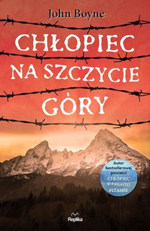 Chłopiec na szczycie góry