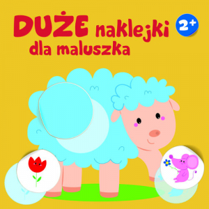 duże naklejki dla maluszka 2+ Owieczka II