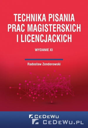 Technika pisania prac magisterskich i licencjackich