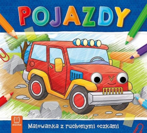 Pojazdy Malowanka z ruchomymi oczkami