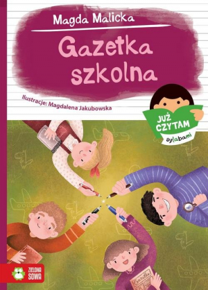 Gazetka szkolna Już czytam sylabami