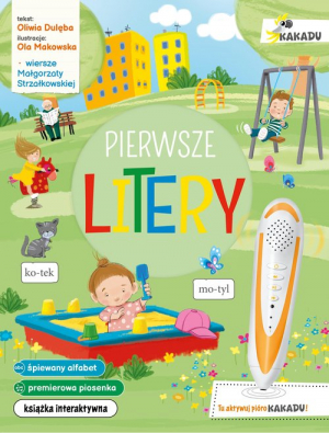 Pierwsze litery Książka interaktywna - pióro KAKADU do aktywacji