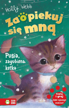 Zaopiekuj się mną Pusia zagubiona kotka