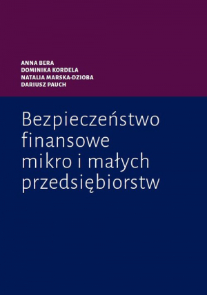 Bezpieczeństwo finansowe mikro i małych przedsiębiorstw