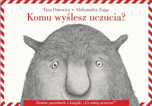 Komu wyślesz uczucia? Zestaw pocztówek z książki „Co robią uczucia?”