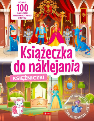 Księżniczki Książeczka do naklejania