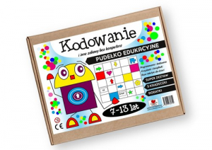 Kodowanie Pudełko edukacyjne i inne zabawy bez komputera Super zestaw 7-13 lat