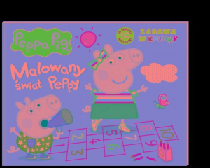 Peppa Pig. Zabawa w kolory. Malowany świat Peppy