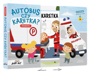 Rozsuwanki-niespodzianki Autobus czy karetka? Pojazdy