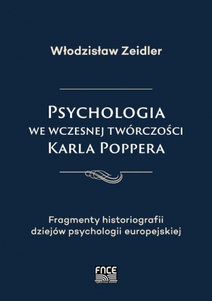 Psychologia we wczesnej twórczości Karla Poppera