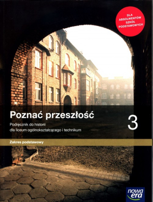 Poznać przeszłość 3 Historia Podręcznik Szkoła ponadpodstawowa