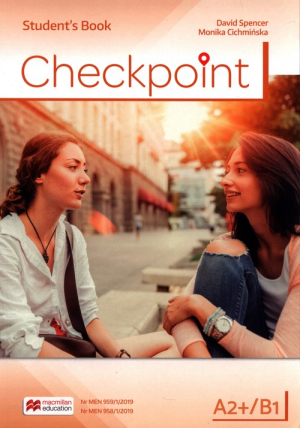 Checkpoint A2+/B1 Student's Book + cyfrowa książka ucznia Szkoła ponadpodstawowa