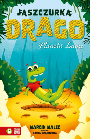 Jaszczurka Drago Planeta Lawa