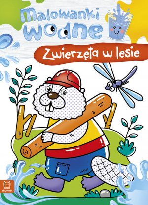 Malowanki wodne Zwierzęta w lesie