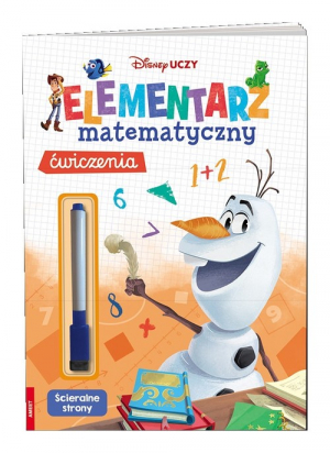 Disney uczy mix Elementarz matematyczny Ćwiczenia