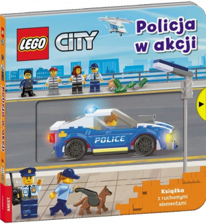 Lego City Policja w akcji Książka z ruchomymi elementami