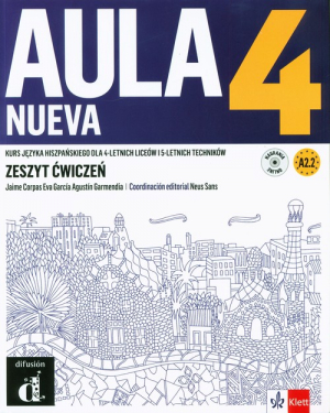 Aula Nueva 4 Język hiszpański Zeszyt ćwiczeń Liceum Technikum