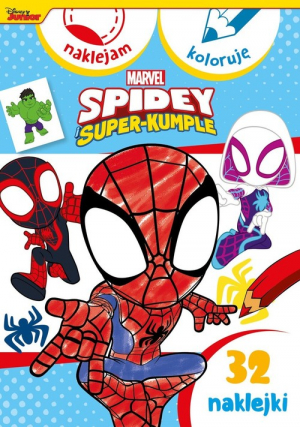 Naklejam i koloruję Marvel Spidey i Super-kumple