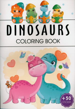 Dinosaurs Coloring Book