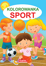 Sport kolorowanka