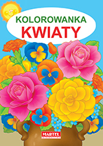 Kwiaty kolorowanka