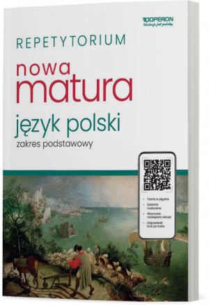 Nowa matura 2024 Język polski repetytorium zakres podstawowy
