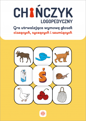 Chińczyk logopedyczny gra utrwalająca wymowę głosek ciszących, syczących i szumiących