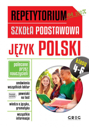 Język polski. Repetytorium. Szkoła podstawowa. Klasa 4-6